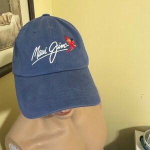 Maui Jim Accessories Maui Jim Adjustable Designer Blue Hat Cap